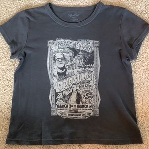 Gray John Galt Frankenstein Tee